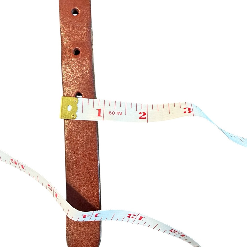 Fossil Leather Belt – Size M – Brown – 37” Length - Picture 7 of 7